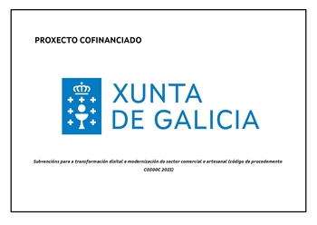 Proxecto cofinanciado XUNTA DE GALICIA